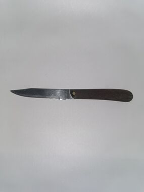 Imperial‎ Vintage Stainless Steel USA 8.5" Serrated Knife Wood Handle